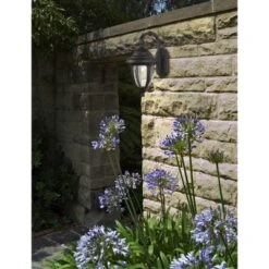 John Timberland Casa Sierra Rustic Vintage Outdoor Wall Light Fixture Black Downbridge 18 1/2" Clear Seedy Glass For Post Exterior Barn Deck House -Sunnydaze Decor Store GUEST 233b5184 b1f1 4b02 a823 26f0ee75170f