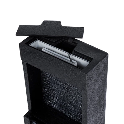 Teamson Home Athena 38 Inch Outdoor Solar Fountain With LED Lights 10 Teamson Home Athena 38 Inch Outdoor Solar Fountain With LED Lights - Image 8