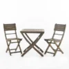 Positano 3pc Acacia Wood Foldable Bistro Set - Christopher Knight Home 1 Positano 3pc Acacia Wood Foldable Bistro Set - Christopher Knight Home -Sunnydaze Decor Store GUEST 26b22539 1411 4ebd a357 b6fb2cf10497