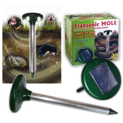 Bird-X Solar Powered Mole Repeller 4 Bird-X Solar Powered Mole Repeller - Image 2