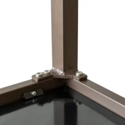 3pc Outdoor Five Position Adjustable Aluminum Curved Lounge Set Brown - Crestlive Products -Sunnydaze Decor Store GUEST 28b253f5 5970 4f2e 81ae b6589c2e0f3a