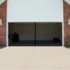 Nature Spring Magnetic 2-Car Garage Door Screen - Black