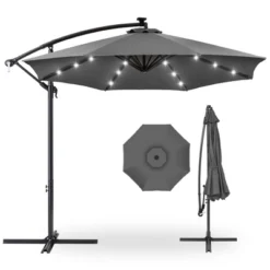 Best Choice Products 10ft Solar LED Offset Hanging Outdoor Market Patio Umbrella W/ Easy Tilt Adjustment 25 Best Choice Products 10ft Solar LED Offset Hanging Outdoor Market Patio Umbrella W/ Easy Tilt Adjustment -Sunnydaze Decor Store GUEST 29d9af4a 7032 476c b6c7 8a31244954cc