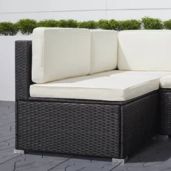 Venice 6pc Classic Outdoor Wicker Sectional Sofa With Seat And Back Cushion - Black - Vifah 11 Venice 6pc Classic Outdoor Wicker Sectional Sofa With Seat And Back Cushion - Black - Vifah -Sunnydaze Decor Store GUEST 2a290a03 6f56 4354 8e95 22d70fb1e003