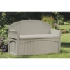 Patio Storage Bench 50 Gallon - Taupe - Suncast -Sunnydaze Decor Store GUEST 2a459be2 174f 46b2 9605 2f95288f3b00