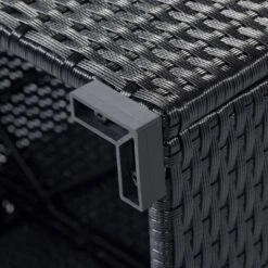 5pc Wicker Patio Sectional Seating Set With Cushions - Black/Blue - GODEER 34 5pc Wicker Patio Sectional Seating Set With Cushions - Black/Blue - GODEER -Sunnydaze Decor Store GUEST 2a6c75b8 963b 4c07 b2fa 9fa4d86634ce