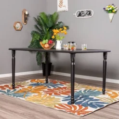 Outdoor Steel Rectangle Dining Table With 1.77" Umbrella Hole - Captiva Designs 15 Outdoor Steel Rectangle Dining Table With 1.77" Umbrella Hole - Captiva Designs -Sunnydaze Decor Store GUEST 2a7566a6 092d 47e6 8f0f ab04b06e320a