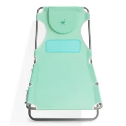 Ostrich Chaise Lounge Outdoor Lightweight Folding Adjustable Reclining Beach Chair For Tanning Pool Lake Patio Lawn Camping, Teal (3 Pack) -Sunnydaze Decor Store GUEST 2aeceec8 7cf6 481d 8139 5c1811cd0540