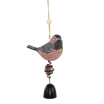 Home & Garden Bright Bird Bell - One Bell 10.0 Inches - Hanging Yard Decor - - Polyresin - Multicolored 7 Home & Garden Bright Bird Bell - One Bell 10.0 Inches - Hanging Yard Decor - - Polyresin - Multicolored - Image 5