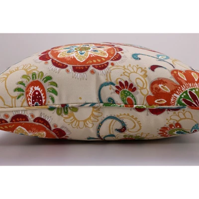 Set Of 2 Outdoor/Indoor Over-Sized Rectangular Throw Pillows Fanfare Sonoma - Pillow Perfect 3 Set Of 2 Outdoor/Indoor Over-Sized Rectangular Throw Pillows Fanfare Sonoma - Pillow Perfect