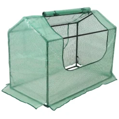 Sunnydaze Decor Sunnydaze Mini Greenhouse With 2 Zippered Side Doors - Green 19 Sunnydaze Decor Sunnydaze Mini Greenhouse With 2 Zippered Side Doors - Green -Sunnydaze Decor Store GUEST 2d92e3a9 38c0 4fde 8c38 e3027495e545