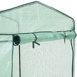 Sunnydaze Decor Sunnydaze Outdoor Portable Growing Rack Petite Deluxe Mini Walk-In Greenhouse With Roll-Up Door - 1 Shelf - Green 14 Sunnydaze Decor Sunnydaze Outdoor Portable Growing Rack Petite Deluxe Mini Walk-In Greenhouse With Roll-Up Door - 1 Shelf - Green -Sunnydaze Decor Store GUEST 2e450bb6 ffe6 4fca 9ef5 493c3f226c53