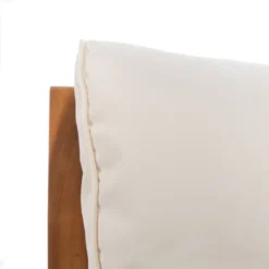 Pratia 5pc Outdoor Set - Natural/Beige - Safavieh -Sunnydaze Decor Store GUEST 2e725ee8 593c 4e4b b0a3 97e0139831e9