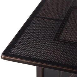 5pc Set With 42" Square Outdoor Aluminum Fire Table & Four Chairs - Oakland Living 24 5pc Set With 42" Square Outdoor Aluminum Fire Table & Four Chairs - Oakland Living -Sunnydaze Decor Store GUEST 2e8c81a0 092b 43bb 8336 bf4feacfbec6