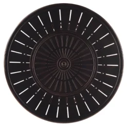 Oakland Living 5pc Swivel Rocking Aluminum Outdoor Dining Set Copper/Gray -Sunnydaze Decor Store GUEST 305f7cec 5c0e 4768 b716 4b05d803c8b5 1