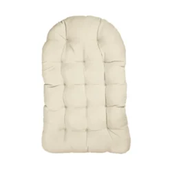 Suede Outdoor Egg Chair Cushion - Sorra Home -Sunnydaze Decor Store GUEST 3064ab98 1849 40b8 8613 0253dbb76fec