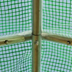 Outsunny 26' X 10' X 7' Walk-in Tunnel Hoop Greenhouse, PE Cover, Steel Frame, Roll-Up Zipper Door And Mesh Windows For Flowers And Vegetables, Green -Sunnydaze Decor Store GUEST 30e35ba2 f80f 464c b9dd bdb98b64cf58