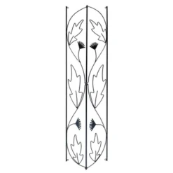 46" Tall Iron Downspout Decorative Garden Trellis Black Powder Coat Finish - Achla Designs 8 46" Tall Iron Downspout Decorative Garden Trellis Black Powder Coat Finish - Achla Designs -Sunnydaze Decor Store GUEST 33046b31 a58e 410f 95ca 0d9b177270d4
