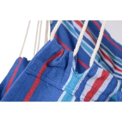 Boho Breeze Swinging Bungalow Hammock Chair - Indigo Stripe - Blue Wave -Sunnydaze Decor Store GUEST 333c0be7 cba3 4df7 a356 ee0897e55cb8