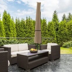 Nature Spring Patio Umbrella Cover - Heavy-Duty Waterproof Protection For Market Umbrellas -Sunnydaze Decor Store GUEST 336326fb 3c4a 4ded b892 e84063e2e967