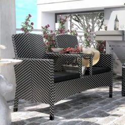 2pc Maksville Aluminum Patio Loveseat & Storage Bench - MiBasics 24 2pc Maksville Aluminum Patio Loveseat & Storage Bench - MiBasics -Sunnydaze Decor Store GUEST 34802929 7a3a 4742 8249 7e956b4d1551