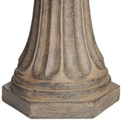 John Timberland Farron Rustic 3 Tier Basin Outdoor Floor Water Fountain With LED Light 46" For Yard Garden Patio Home Deck Porch Exterior Balcony Roof -Sunnydaze Decor Store GUEST 352dde5a 2a68 4304 9b35 19c1e4bfc5d2