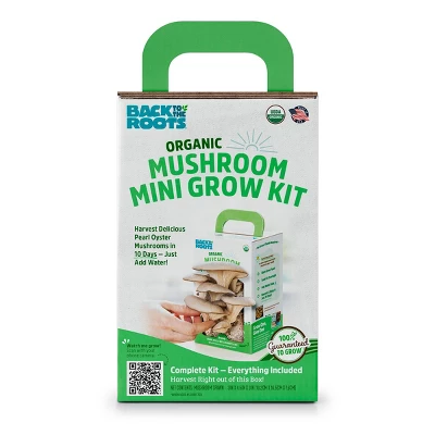 Back To The Roots Organic Mushroom Mini Grow Kit Pearl Oyster 3 Back To The Roots Organic Mushroom Mini Grow Kit Pearl Oyster