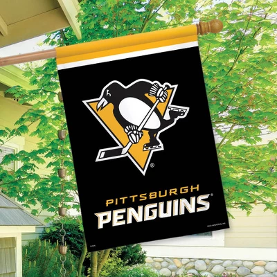 Briarwood Lane Pittsburgh Penguins House Flag NHL Licensed 28" X 40" 4 Briarwood Lane Pittsburgh Penguins House Flag NHL Licensed 28" X 40" - Image 2