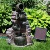 Sunnydaze Decor Sunnydaze Outdoor Polyresin Crumbling Bricks And Pots Solar Cascading Water Fountain With LED Lights And Battery Backup - 27" 2 Sunnydaze Decor Sunnydaze Outdoor Polyresin Crumbling Bricks And Pots Solar Cascading Water Fountain With LED Lights And Battery Backup - 27" -Sunnydaze Decor Store GUEST 38199d5c 5318 476d abaf 8bcac9c84660