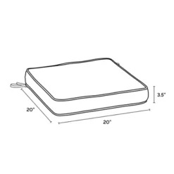 20" X 20" ProFoam Outdoor Dining Seat Cushion Leala Moss Green - Arden Selections 13 20" X 20" ProFoam Outdoor Dining Seat Cushion Leala Moss Green - Arden Selections -Sunnydaze Decor Store GUEST 3819e676 3ffc 4ba1 a9e6 a1f959e1e71c