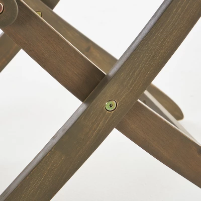 Positano 3pc Acacia Wood Foldable Bistro Set - Christopher Knight Home 4 Positano 3pc Acacia Wood Foldable Bistro Set - Christopher Knight Home - Image 2