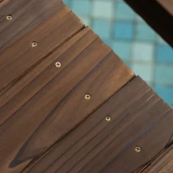 Outsunny 4.7' Garden Bridge, Arc Wood Footbridge, Decorative Pond Bridge With Side Rails -Sunnydaze Decor Store GUEST 3894f815 b23b 43ab 82e3 e459d982fd90