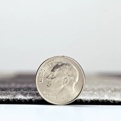 6' X 8' Gingham Outdoor Rug Black/Taupe - Foss Floors 7 6' X 8' Gingham Outdoor Rug Black/Taupe - Foss Floors - Image 5