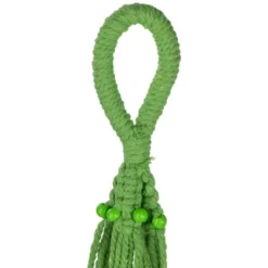 Northlight 43" Green Lattice Pattern Macrame Hanging Planter Holder -Sunnydaze Decor Store GUEST 3b0aa52b ec7d 4033 a792 8e6d30945ff0