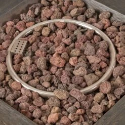 Bedrock 3pc Faux Wicker Chat Set With Fire Pit - Brown/Beige - Christopher Knight Home -Sunnydaze Decor Store GUEST 3e98d3db c52d 414c be79 d8d53b3f9ae2