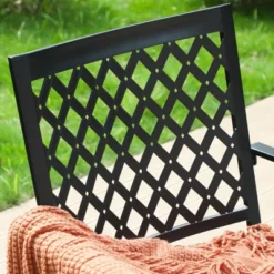 7PC Metal Dining Set With Expandable Dining Table & 6 Swivel Chairs - Captiva Designs -Sunnydaze Decor Store GUEST 3f095725 3dc0 4fd9 a77f c6e18457b128