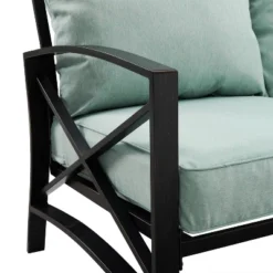 Kaplan 4pc Outdoor Conversation Set With Dante Fire Table - Mist - Crosley -Sunnydaze Decor Store GUEST 3f3fecf3 01f6 47b5 90ae 3f11ce19ad5b 2