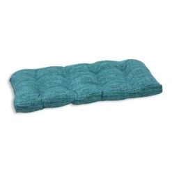 Remi Lagoon Outdoor Seat Cushion - Blue - Pillow Perfect -Sunnydaze Decor Store GUEST 3f49f86d b442 4d86 b00c 3181af677fec