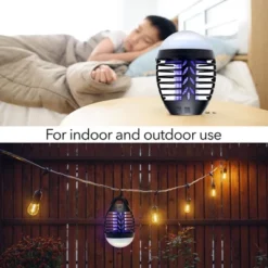 Dartwood Outdoor Bug Zapper - Waterproof, USB Rechargeable And Battery Powered Mosquito Killer, Insect Trap And Fly Swatter (2-4 Packs) -Sunnydaze Decor Store GUEST 400333ae af32 45db a8e9 11ae07a1a2a4
