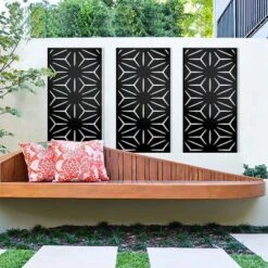 NewTown Decorative Outdoor Privacy Screen Panels, Metal Laser Cut Privacy Screen Decorative Patio Metal Fence For Outdoor Indoor Decor-The Pop Home 11 NewTown Decorative Outdoor Privacy Screen Panels, Metal Laser Cut Privacy Screen Decorative Patio Metal Fence For Outdoor Indoor Decor-The Pop Home -Sunnydaze Decor Store GUEST 41a1a0d3 6a8b 48ec b48f fa045968ab8a