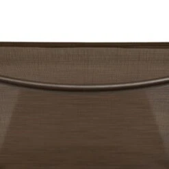 3pc Outdoor Five Position Adjustable Curved Aluminum Lounge Set Brown - Crestlive Products -Sunnydaze Decor Store GUEST 41c7f558 fc38 4e63 9d11 2c73477d31ab