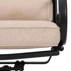 5pc Outdoor Dining Set With Swivel Chairs With Seat & Back Cushions & Square Metal Table With Umbrella Hole - Captiva Designs -Sunnydaze Decor Store GUEST 41fd3548 dda2 4952 838d 2e96af3be17f 1