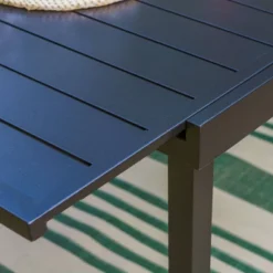 7PC Metal Dining Set With Expandable Dining Table & 6 Swivel Chairs - Captiva Designs -Sunnydaze Decor Store GUEST 4302c18e 4f07 43c3 91e2 cc8172dae761