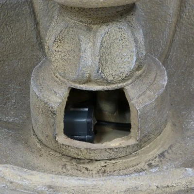 Sunnydaze Decor Sunnydaze 35"H Electric Fiberglass 3-Tier Birds' Delight Outdoor Bird Bath Water Fountain 6 Sunnydaze Decor Sunnydaze 35"H Electric Fiberglass 3-Tier Birds' Delight Outdoor Bird Bath Water Fountain - Image 4