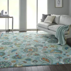 Waverly Sun N Shade SND73 Ivory Indoor/Outdoor Area Rug 18 Waverly Sun N Shade SND73 Ivory Indoor/Outdoor Area Rug -Sunnydaze Decor Store GUEST 433eec19 98d0 4c6a 802a 0311ba156f83