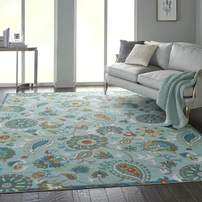 Waverly Sun N Shade SND73 Ivory Indoor/Outdoor Area Rug 10 Waverly Sun N Shade SND73 Ivory Indoor/Outdoor Area Rug - Image 8