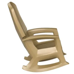 Semco Rockaway Heavy-Duty Outdoor Rocking Chair W/Low Maintenance All-Weather Porch Rocker & Easy Assembly For Deck And Patio, Taupe (4 Pack) -Sunnydaze Decor Store GUEST 4356e1ed 50b3 4937 8c4c 17227c16ad76