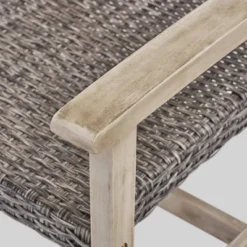 Hampton 5pc Wood & Wicker Club Chair Set With Fire Pit - Christopher Knight Home 11 Hampton 5pc Wood & Wicker Club Chair Set With Fire Pit - Christopher Knight Home -Sunnydaze Decor Store GUEST 45b742f7 f775 4d20 bc49 3ec1ab4e4b44