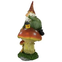 Design Toscano Tesla With The Lamp Garden Gnome Statue - Multicolored -Sunnydaze Decor Store GUEST 4627b6cf ec18 46a2 bd06 721710c9ff1b