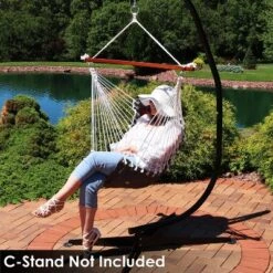 Sunnydaze Decor Sunnydaze Large Tufted Victorian Hammock Chair Swing For Backyard And Patio - 300 Lb Weight Capacity -Sunnydaze Decor Store GUEST 476f780f c5b0 43b9 bd9e e9385301e1d8